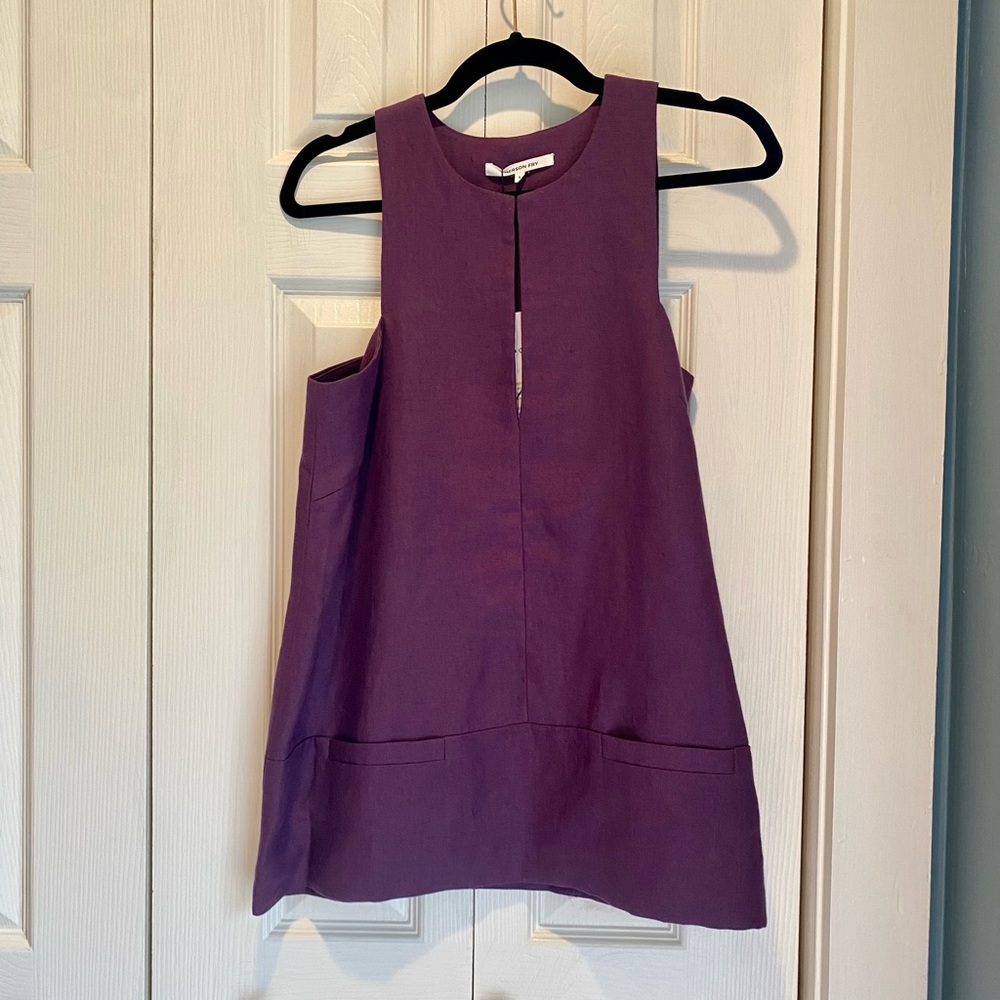 NWT Emerson Fry A-Line Mod Top Purple